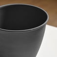 thumbnail image 5 of Bloem Arbor 6" Indoor Metal Cachepot - Decorative Planter with Powder-Coated Finish, Removable Drain Plug, Black, 5 of 7