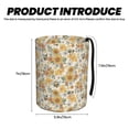 thumbnail image 3 of Naloa Hippie Bee Honeycomb Car Trash Can Garbage Car Accessories Trash Can Car Waste Bin for for Driver and Passenger Any Vehicle, 3 of 7
