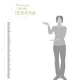 thumbnail image 2 of Giant DIY Growth Chart Kit Height Wall Ruler Decal Sticker, 2 of 4