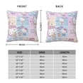 thumbnail image 2 of Hello Kitty Pillow Cover, Square Throw Pillow Cases For Couch Sofa Bed Living Room,Home Decorative, 12"X12", 2 of 9