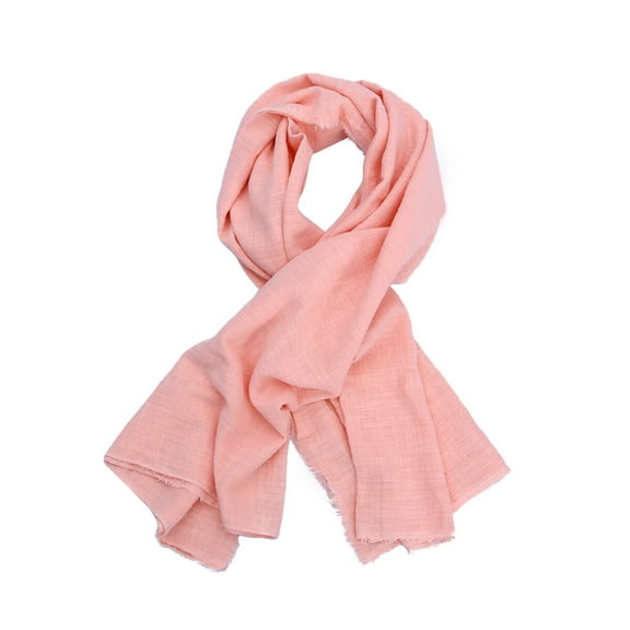 MOKKHNB Muslin Linen Fabric Material Pink 1Pcs 41.3x57.1x0.04In