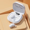 thumbnail image 2 of New Wireless Bluetooth Earbuds High Sound Quality Digital Display Headphones Sleep Dedicated Side Sleep Wake Up Mini Sports Running Headphones Save to 65% off!, 2 of 9