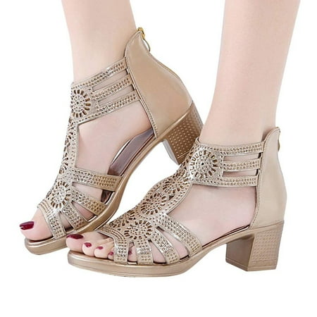 

Ladies Summer Party Casual Elegant Evening Wear High Heels Sandals Shoes