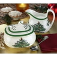 thumbnail image 5 of Spode Christmas Tree Sugar & Creamer Set (3-Piece) - Porcelain 16oz Sugar, 8oz Creamer Container, Wood Tray - Festive Holiday Tea & Coffee Serving Set - Dishwasher Safe Tableware for Gifting, 5 of 6