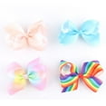 thumbnail image 4 of Jiaroswwei Kids Girls Lovely Large Ribbon Bowknot Hair Clip Hairpin Headwear Accessories, 4 of 8