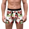 thumbnail image 2 of TAIAOJING Mens Boxer Briefs Mens Christmas Digital 3D Printing Breathable Comfortable Boyshort Underwear, 2 of 4
