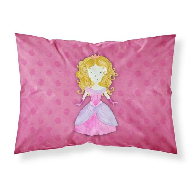 Carolines Treasures BB7407PILLOWCASE Princess Watercolor Fabric Standard Pillowcase