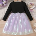thumbnail image 6 of Avrntaa Little Girls Pageant Dress Sequins Bow Birthday Princess Dress for Special Occasions 3-10Y, 6 of 8