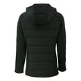 thumbnail image 3 of Women's Cutter & Buck  Black Baltimore Orioles Evoke Hybrid Eco Softshell Recycled Full-Zip Hoodie Jacket, 3 of 3