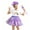 Purple, variant on QHFBli Tutus for Girls Ballet Tutu Skirts With Hairpin Birthday Party Favor Gifts Dress Up Costume Ballet Dance Tutus Skirts for Girls 6-8 Years