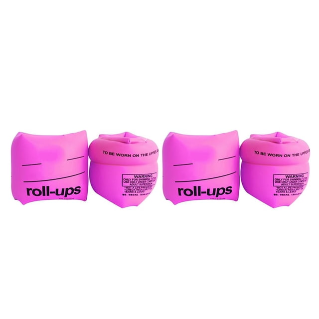 Yuarrent 2 uds anillos de brazo de PVC inflable mangas de brazo de natación bandas espesar adultos niños anillos de brazo de natación Type1 NO1