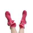 thumbnail image 2 of ZAXARRA Women Winter Autumn Casual Socks, Cartoon Animal Style Patchwork Non-Slip Floor Socks, 2 of 9