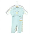 thumbnail image 2 of Hudson Baby Unisex Baby Cotton Coveralls, Eggstra Cute, 6-9 Months, 2 of 5