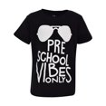 thumbnail image 1 of Unique Baby Boys Girls Preschool Vibes Only Back to School T Shirt tee top, 1 of 6