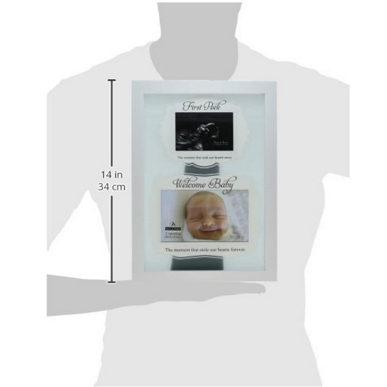 SNEAK PEEK Sonogram BABY duo 4x6 4x3 frame - 4x6 - Walmart.com