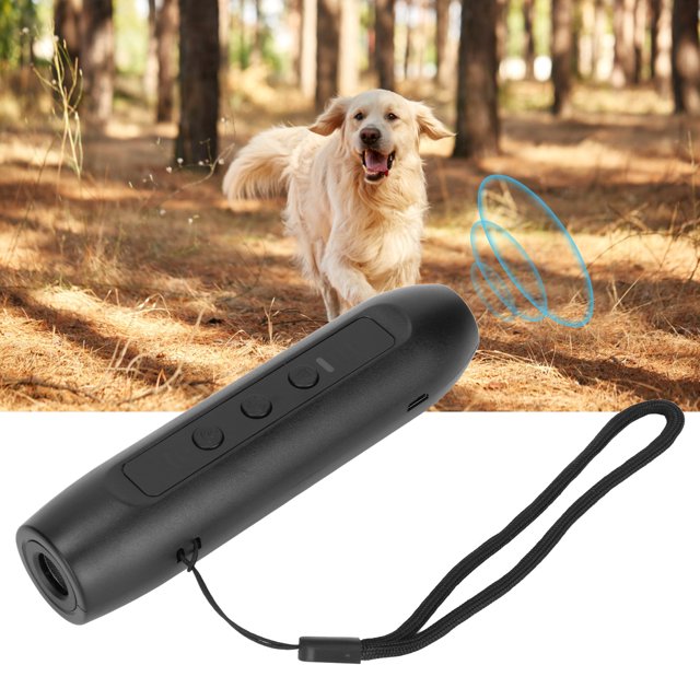 Bark Control Device, LED Display Portable Flashlight Function Barking Control Devices Strong Battery Life Safe With Indicator For Outdoor