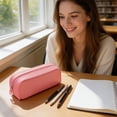 thumbnail image 4 of Hyknon Silicone Pencil Case Small Aesthetic Pencil Pouch with Zipper Waterproof Stationery Pen Bag for Makeup Classroom College Office, 4 of 6