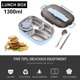 thumbnail image 2 of Wdftyju Contenedores de acero inoxidable Aislamiento a prueba de fugas Almuerzo Caja de metal ecológica Wdftyju 5se9ju6zk7ke4dp3D07, 2 of 9