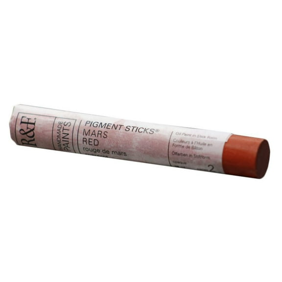 R&F Handmade Paints Pigment Stick, 38ml, Mars Red