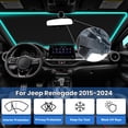 thumbnail image 2 of Protector Solar para Parabrisas PAIMOHO Jeep Renegade 2015-2024 Bloqueo UV, 2 of 7
