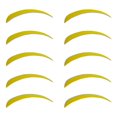 thumbnail image 1 of 10 Piezas s de Tiro Ala Izquierda Objetivo Fletchings de s de Tiro Forma de Gota Izquierdista amarillo Soledad Tiro al arco, 1 of 10