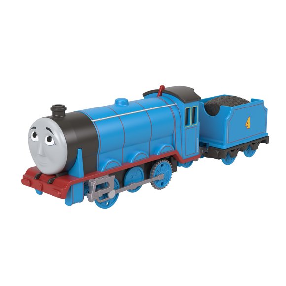 Thomas & Friends Motorized Classic Gordon Engine, Battery-Powered Toy Train & Cargo