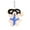 F, variant on Stray Kids Doll Stray Kids Toy Stray Kids Plushies Stray Kids Pilot Plush Kpop Skzoo Toy 3RD Fan Meeting Dolls with Pilot Sunglasses SKZ Stuffed Animal with Beanie Eyes 10 CM (BbokAri)