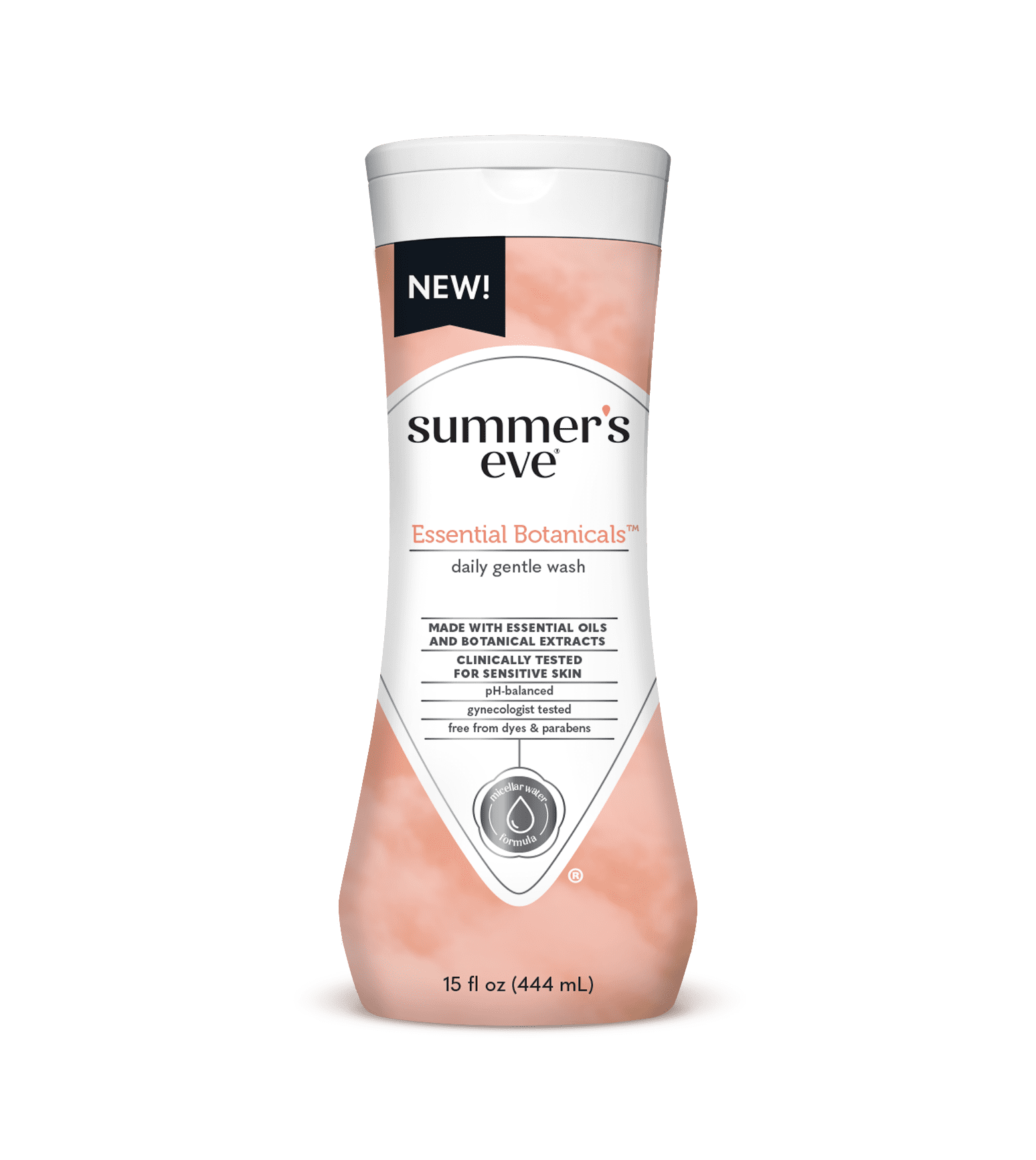 Summer's Eve Cleansing Wash, Essential Botanicals, 15 Oz