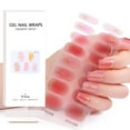 thumbnail image 5 of Semi Cured Gel Nail Polish Strips Gel Nail Sticker/Wraps (16Extra-Long Sticker), 5 of 21