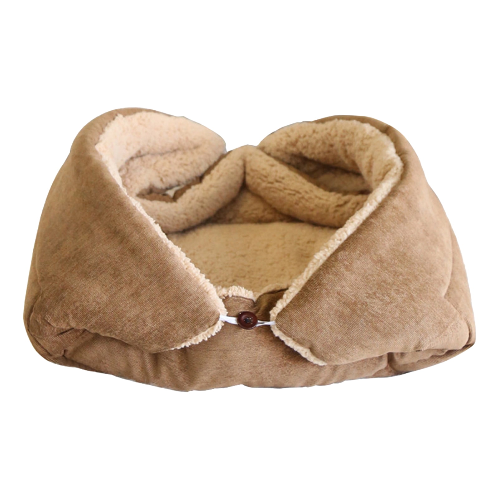 Opolski Cat Mat Winter Self Warming Soft Washable Pet Cat Calming Bed Folding Cushion for Indoor
