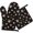 Pioneer Flower Floral Print Pattern, variant on Pioneer Flower Floral Print Pattern 1-Pack Oven Mitts Set, Heat Resistant Kitchen Gloves, 7.7" X 12"