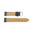 thumbnail image 2 of 20mm Black Textured Genuine Leather Skagen Style Watch Band, 2 of 2
