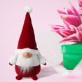 thumbnail image 5 of Adorno de Gnomo de Navidad, adorno de Tomte sueco hecho a mano, estante de cocina para casa, granja, decoración de bandeja escalonada, 5 of 5