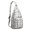 Grey-22, variant on 4-Pockets Cross Body Bags for Woman Men,Cute Sea Life Sling Bag Chest Bag with Adjustable Strap Women's Crossbody Bags for Outdoors Hiking Traveling