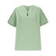 thumbnail image 5 of Blusas para las Mujeres Casual Verano Botón Sólido Camisa V-Cuello Blusa Suelta, Camiseta de Lino de Algodón para Acampar Al Aire Libre Y Uso Diario, Estilo Vintage, 5 of 9