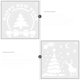 thumbnail image 4 of Kids Drawing Templates Christmas Stencil for Painting Use 12Pcs, 4 of 5