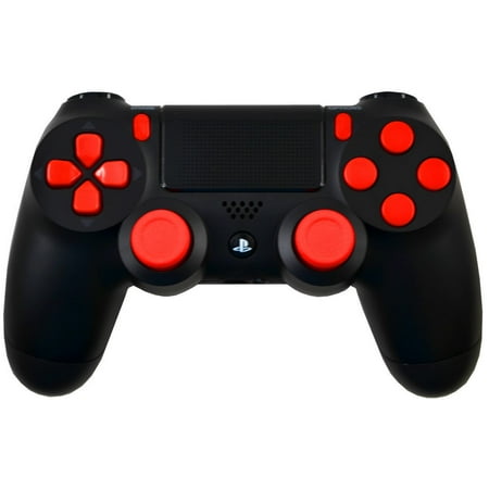Midnight Modz, Red Out Playstation 4 PS4 Modded Controller,