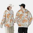 thumbnail image 6 of Easygdp Retro Floral Butterfly Lightweight Long Sleeve Sun Shirt Sports long-Sleeved Sun Protective Clothing, Quick Drying Breathable - Large, 6 of 9