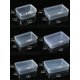 thumbnail image 2 of 3pcs/Set Rectangle Pp Plastic Storage Box, Transparent Container For Small Parts Packaging, 2 of 5