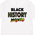 thumbnail image 4 of Inktastic Black History Month Every Day Boys or Girls Long Sleeve Toddler T-Shirt, 4 of 5