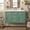 Green + Ceramic + Solid Wood+MDF + Solid Wood+MDF-1, variant on 36" Bathroom Vanity Without Sink, Green Freestanding Single Bathroom Cabinet with 4 Drawers & 2 Soft-Close Cabinets, Solid Wood Frame