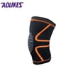 thumbnail image 1 of 1 PCS Elastic Knee Brace Pads Bracelet Set of Knee Bracelet Basketball Volleyball Safety Band Orange M, 1 of 6