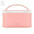 thumbnail image 4 of Gustave Portable Travel Toiletry Bag Makeup Bag Waterproof Cosmetic Organizer Case Large Storage Bag with Makeup Brushes Holder for Women, Pink, 4 of 10