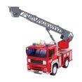 thumbnail image 2 of 7" Friction Power Fire Truck Firefighter Rescue Engine Light & Sound Kids Toy B, 2 of 3