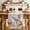 Off-White, variant on Bunny Easter Table Runner 48 Inches Long Farmhouse Dress Scarves, Eucalyptus Spring Floral Farmhouse Weeping Dining Tablerunner for Coffee Table/Kitchen Island/Party Décor, 13" x 48"