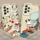 thumbnail image 2 of Iively-funda de Snoopy de dibujos animados para Samsung, cubierta de teléfono con aceite, 5G Wave, A55, A54, A53, A52, A35, A34, A33, A32, A25, A24, A23, 2 of 5