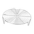 thumbnail image 3 of S SERENABLE Round Cooking Rack Steaming Tray Cooking Stand Multifunctional Grilling Rack Pot 20cm, 3 of 9