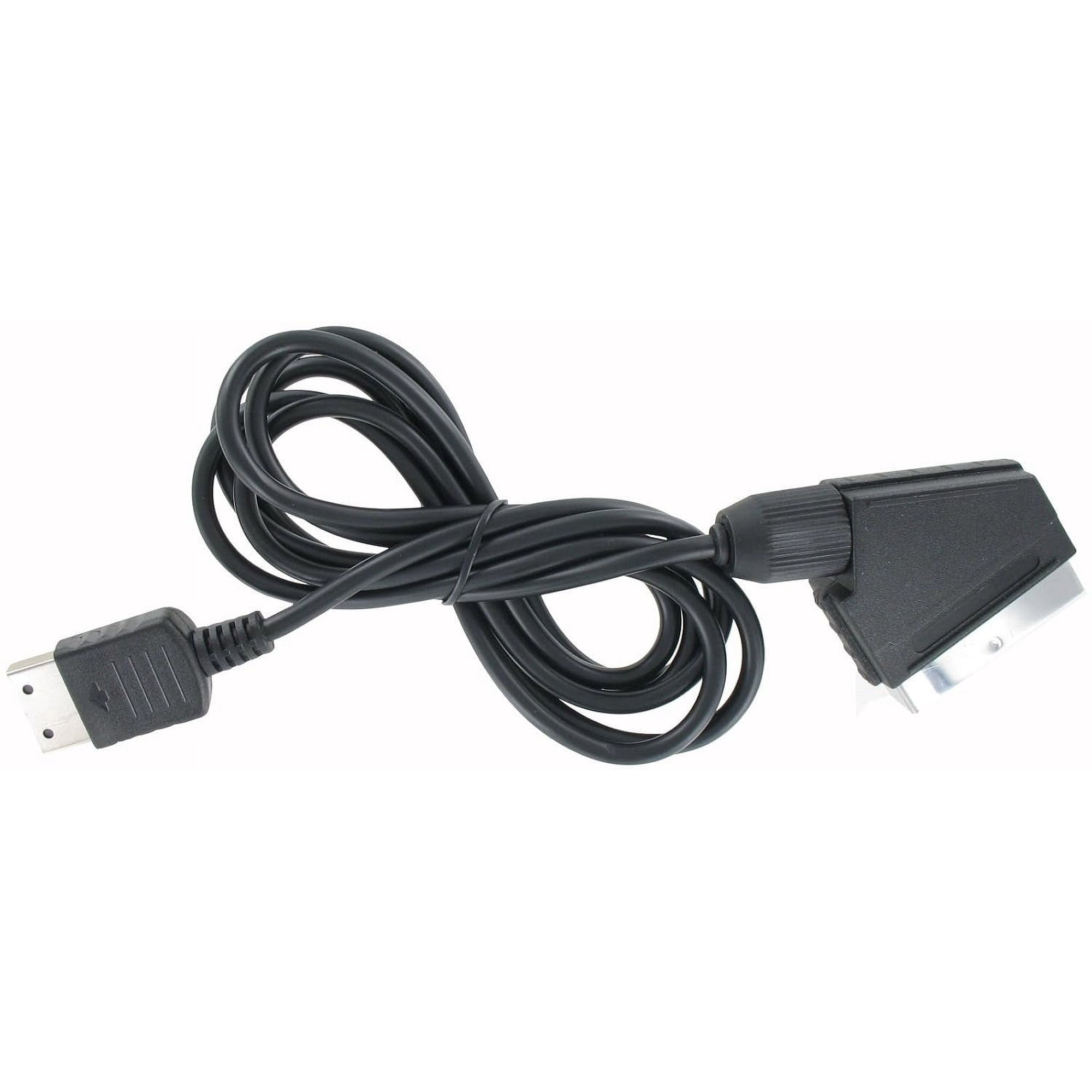 RUITROLIKER 1.8M / 6FT DC Scart RGB AV Cable Audio Cable Video Connector for Dreamcast