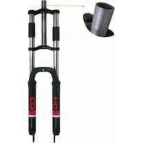 CDH 26" Suspension Bicycle Fork 1" Threaded 25.4mm Tube Double Shoulder Triple Tree Bike Fork