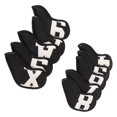 thumbnail image 4 of Golf Club Iron Covers Set, PU Waterproof Fine Sewing Process Golf Club Head Protect Case, 4 of 7